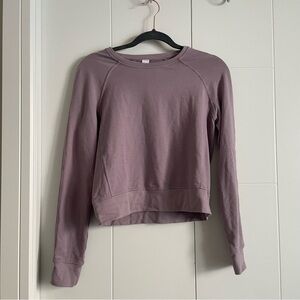 3/$45 Mauve Purple Raglan Sweatshirt